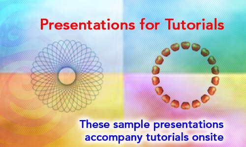 TUTORIALS PRESENTATIONS visual data 3