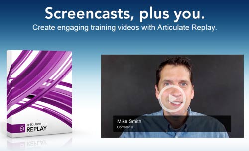 Articulate Replay for screencast tutorials