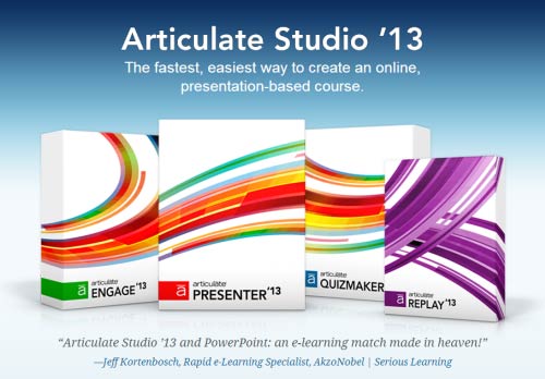 Articulate Studio '13 for PowerPoint and elearning