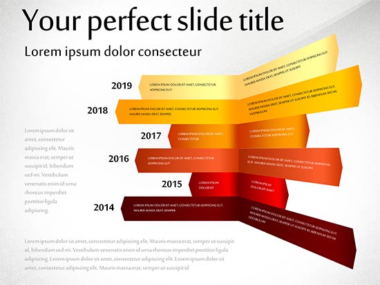 Timeline Concept PoweredTemplate