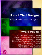Ppted Thai Designs PowerPoint Themes and Templates