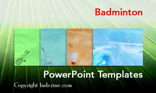 Badminton PowerPoint Templates