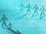 People Chain PowerPoint Templates and Themes