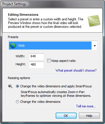 Project Settings