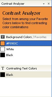 Contrast Analyzer