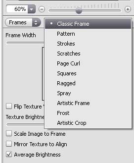 Frames list