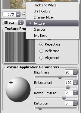 Effects list