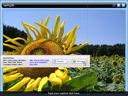 Articulate Engage Slide