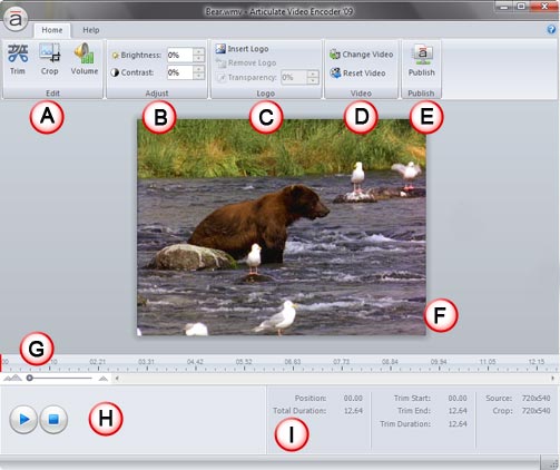 Articulate Quizmaker Interface