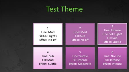 Slide resized with Onscreen show (16:9) option within PowerPoint
