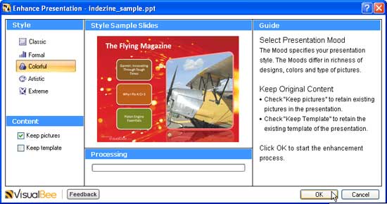 Enhance Presentation