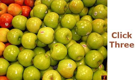green apples