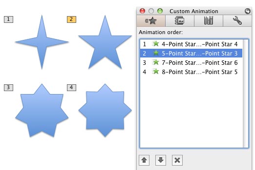 Animation re-ordered
