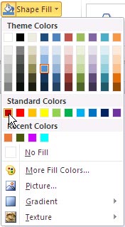 Shape Fill gallery