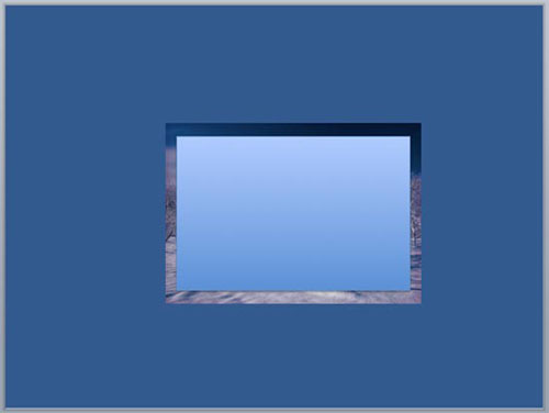 Small picture hidden behind the rectangle