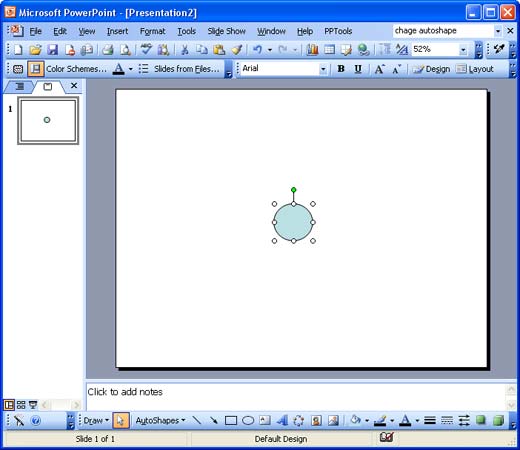 Changed AutoShape