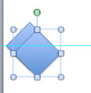 Duplicate of the selected shape created 