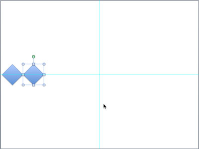 Duplicate shape with adjusted spacing