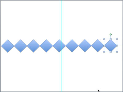 Evenly spaced duplicates are created