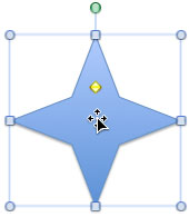 Shape selected