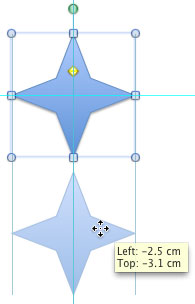 Shape copied at 270°