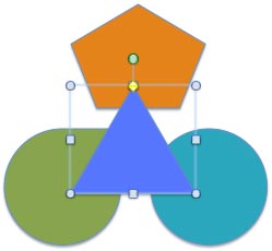 Triangle brought on top