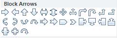 Block Arrows in PowerPoint