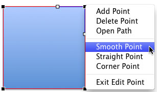 Smooth Point option selected
