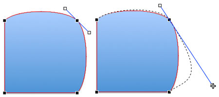 Editing the shape with Straight Point