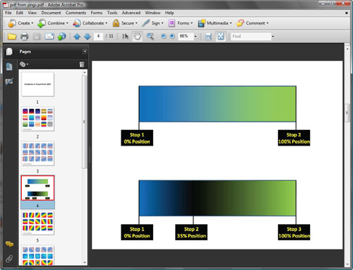 Select slide page