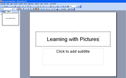 Slide Layouts in PowerPoint 2003