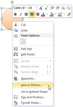 Save as Picture option