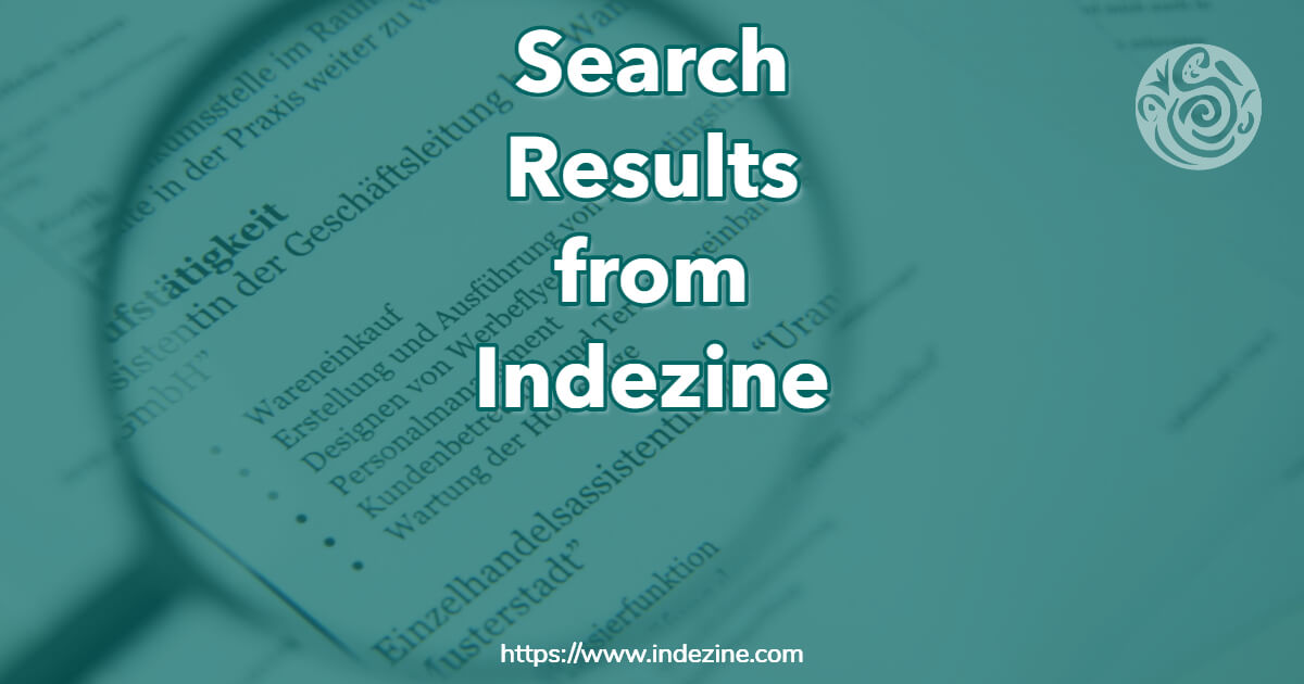 Indezine Search Results - Powered by Google