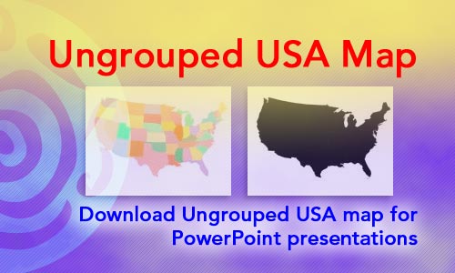Ungrouped USA Map
