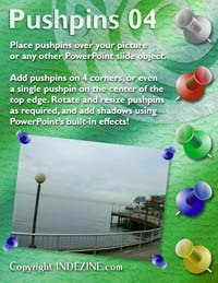 Handmade Slides: Pushpins for PowerPoint