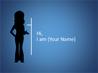 Visual Resume Templates for PowerPoint