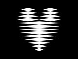 Op-Art Hearts