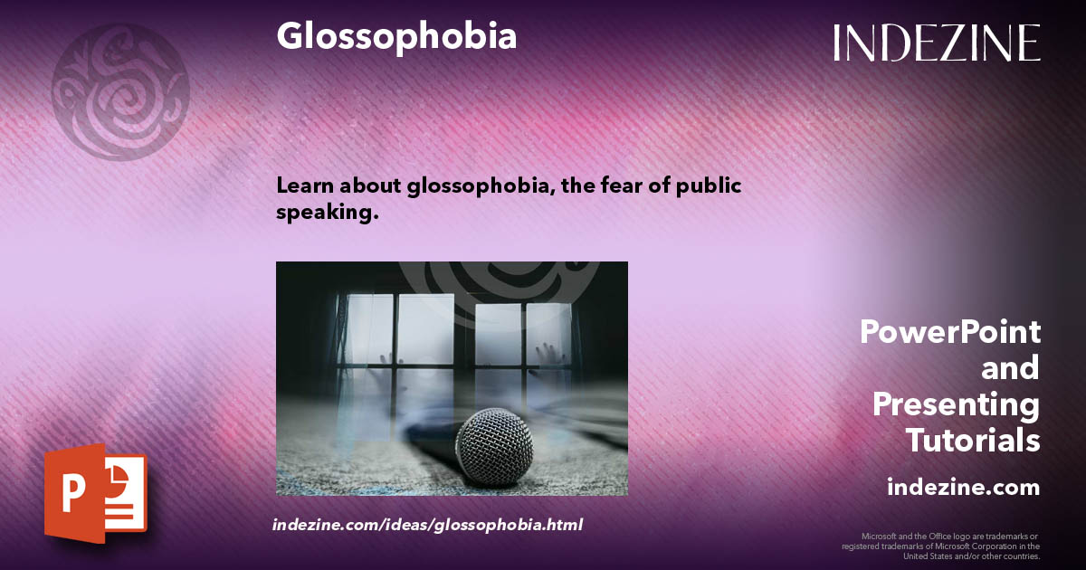 Glossophobia