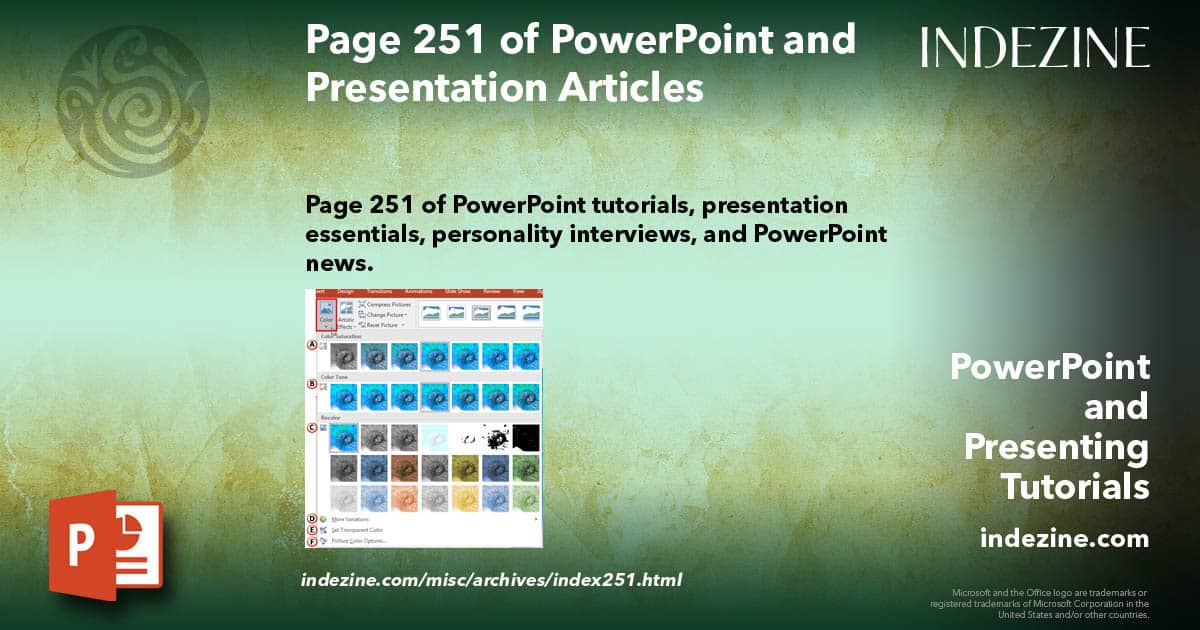 What is effective presentation image