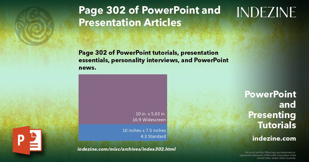 Page 302 of PowerPoint and Presentation Articles