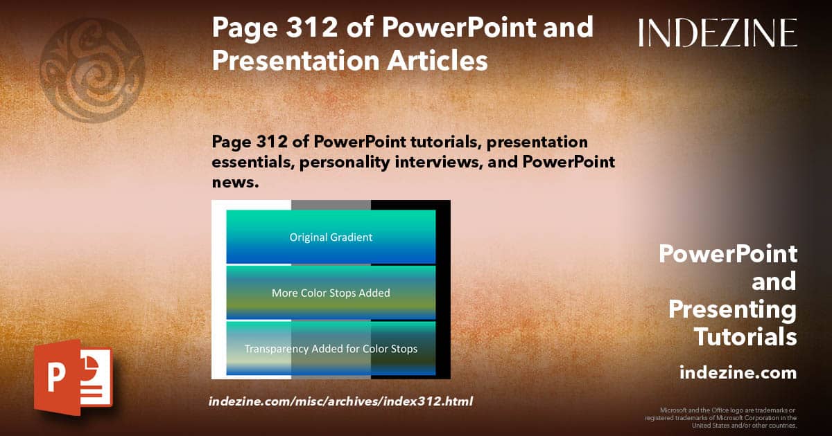 Page 312 of PowerPoint and Presentation Articles