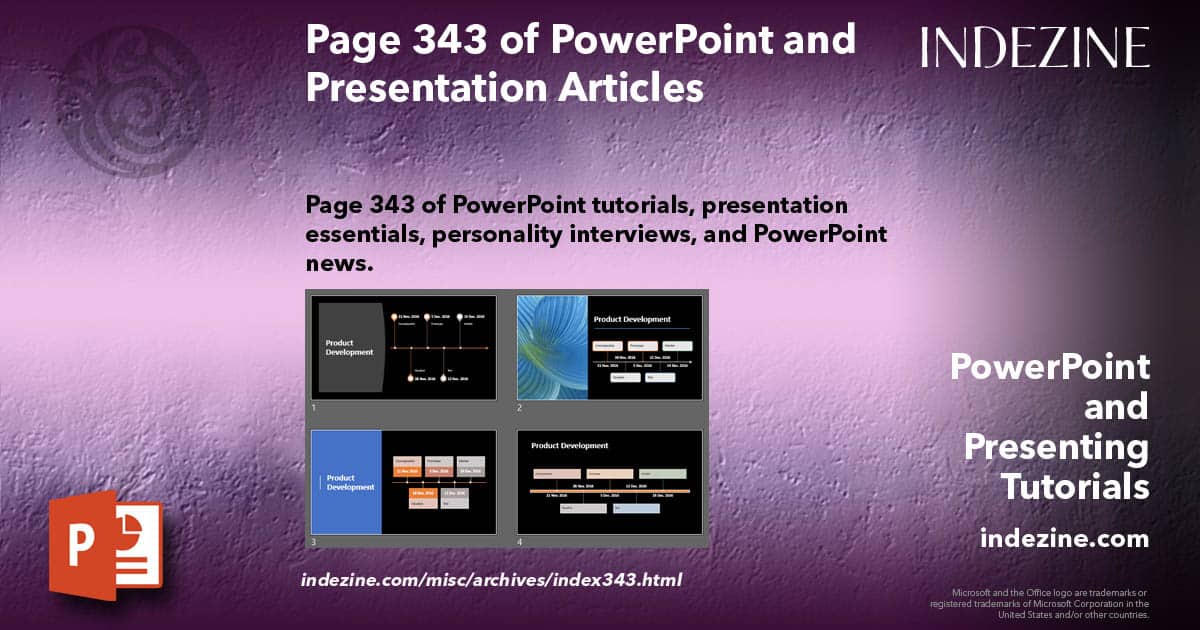 Page 343 of PowerPoint and Presentation Articles