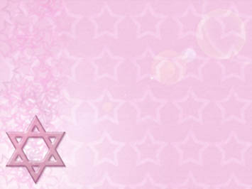 Star of David Title Content PowerPoint Template