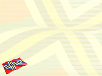 Scandinavia Flag Title Content PowerPoint Template
