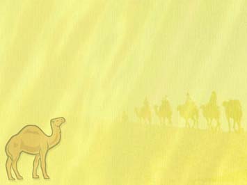 Camel Title Content PowerPoint Template