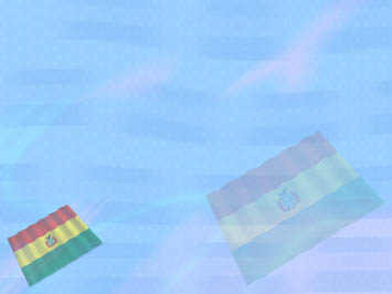 Bolivia Flag Title Content PowerPoint Template