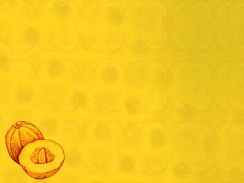 Cantaloupe Title Content PowerPoint Template