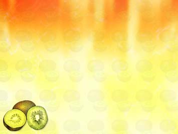 Kiwifruit Title Content PowerPoint Template
