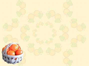 Orange Title Content PowerPoint Template