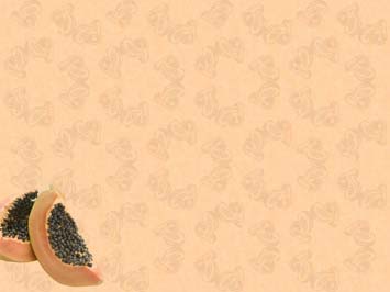 Papaya Title Content PowerPoint Template